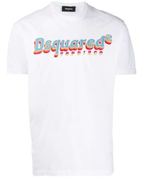 DSQUARED2 Top Disco Print T Shirt