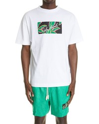 Palm Angels Tropical Logo Graphic Tee