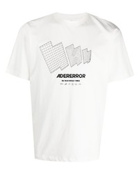 Ader Error Tts Logo Print T Shirt