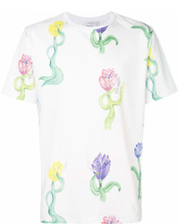 Soulland Tulip Print T Shirt