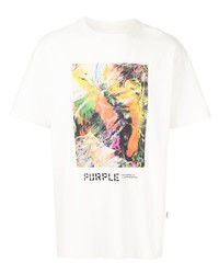 purple brand Under The Sun Printed T Shirt