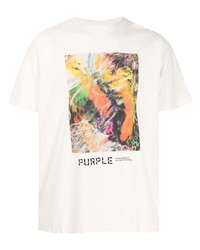 purple brand Under The Sun Printed T Shirt