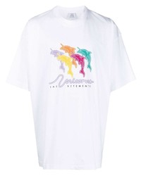 Vetements Unicorn Print T Shirt