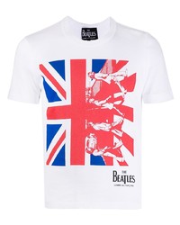The Beatles X Comme Des Garçons Union Jack Cotton T Shirt