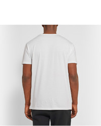 Marc by Marc Jacobs University Logo Printed Cotton Jersey T Shirt