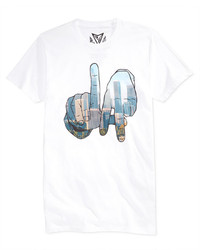 Univibe La Hands Skyline Graphic Print T Shirt