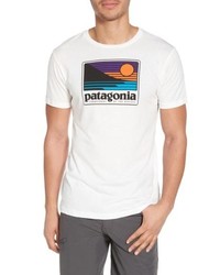 Patagonia Up Out Graphic Organic Cotton T Shirt