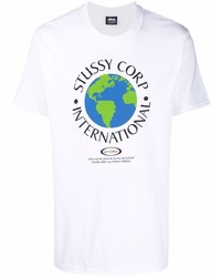 Stussy Utopia Crew Neck T Shirt