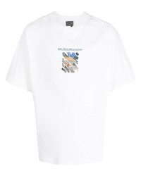 Musium Div. Van Gogh Print Cotton T Shirt