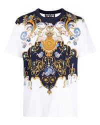 VERSACE JEANS COUTURE Versailles Print Cotton T Shirt