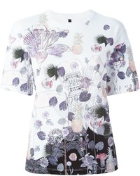 Versus Floral Print T Shirt