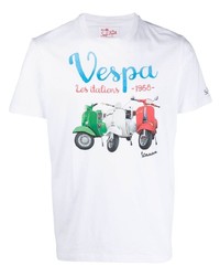 MC2 Saint Barth Vespa Graphic Print T Shirt