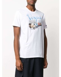 MC2 Saint Barth Vespa Print T Shirt