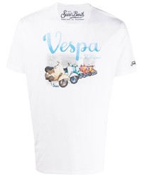 MC2 Saint Barth Vespa Print T Shirt