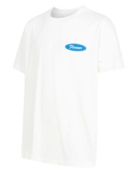 Flaneur Homme Vintage Logo Print T Shirt