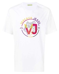 VERSACE JEANS COUTURE Vj Print T Shirt