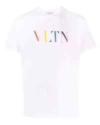 Valentino Vltn Print T Shirt