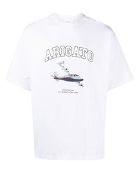 Axel Arigato Voyage Graphic Print Organic Cotton T Shirt
