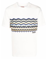 Missoni Wave Print Cotton T Shirt
