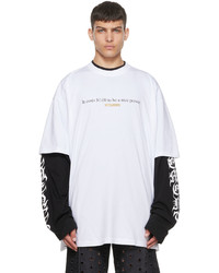 Vetements White 000 Dollar T Shirt