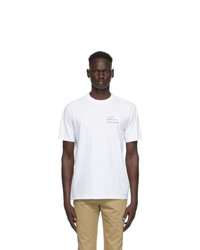 Vetements White 00005 Graphic T Shirt