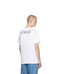 Loewe White 1846 Window T Shirt