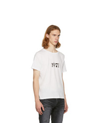 Saint Laurent White 1971 T Shirt