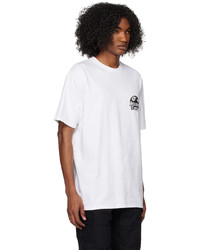 Stussy White 8 Ball Corp T Shirt