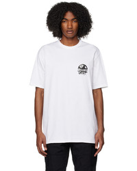 Stussy White 8 Ball Corp T Shirt