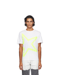 Golden Goose White Adamo Star T Shirt