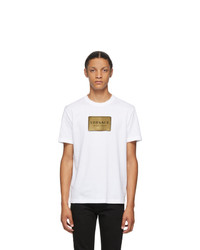 Versace White Address Plate Taylor T Shirt