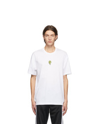 032c White Adidas Edition Logo T Shirt