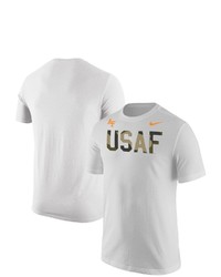 Nike White Air Force Falcons Rivalry Usaf T Shirt