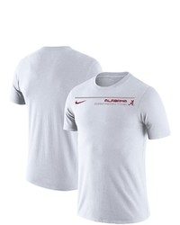 Nike White Alabama Crimson Tide Icon Word T Shirt