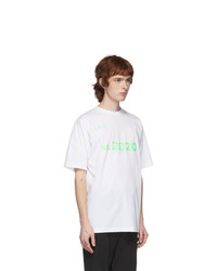 Xander Zhou White And Green 2020 T Shirt