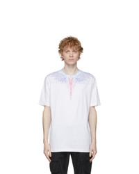 Marcelo Burlon County of Milan White And Multicolor Wings T Shirt