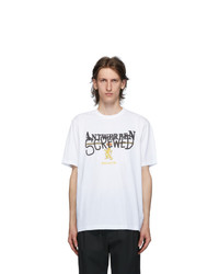 Vetements White Antwerpen Screwed T Shirt