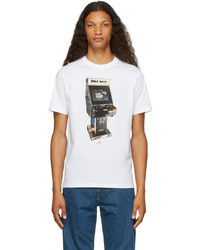 Ps By Paul Smith White Arcade T Shirt