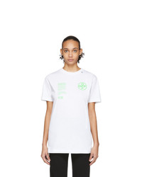 Off-White White Arch Shapes T Shirt