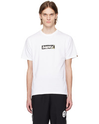 BAPE White Archive Graphic 6 T Shirt
