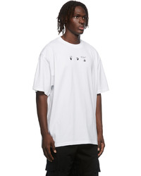 Off-White White Arrow Tree Graphic T Shirt