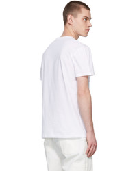 Alexander McQueen White Atelier Print T Shirt