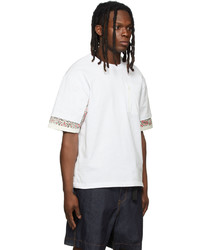 Sacai White Bandana Print T Shirt