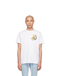Off-White White Bart Peace Slim T Shirt