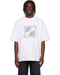 We11done White Big Logo T Shirt