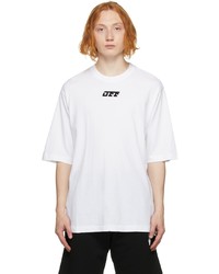 Off-White White Black 90s Logo T Shirt