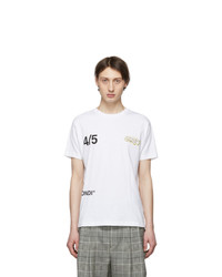 Off-White White Bus Skinny T Shirt