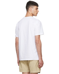 MAISON KITSUNÉ White Caf Kitsun T Shirt