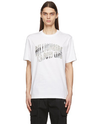 Billionaire Boys Club White Camo Arch Logo T Shirt