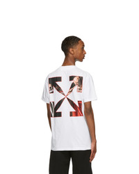 Off-White White Caravaggio Print T Shirt